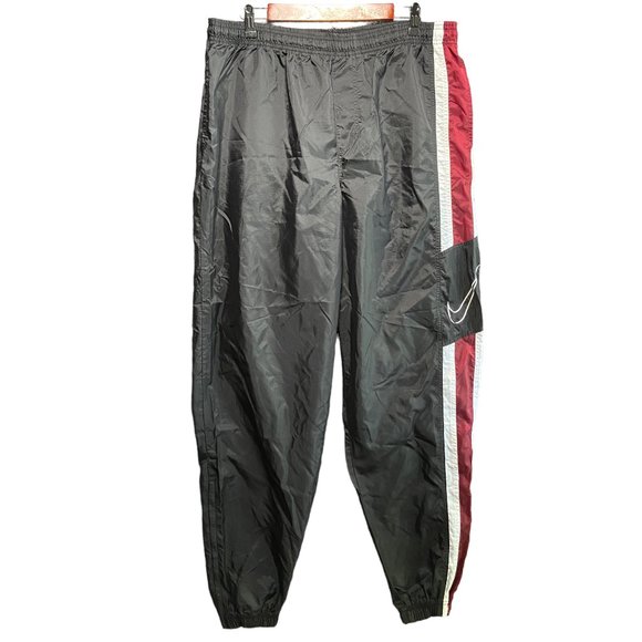 Nike Pants Vintage Nike Track Pants Mens Xxl Nylon Synched Elastic